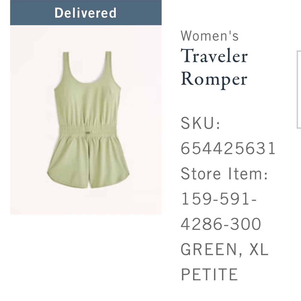 YPB Abercrombie Romper